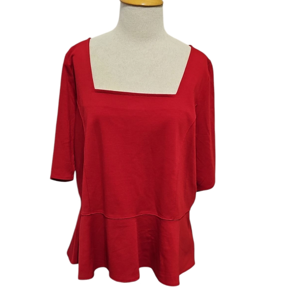 Lane Bryant Red Top